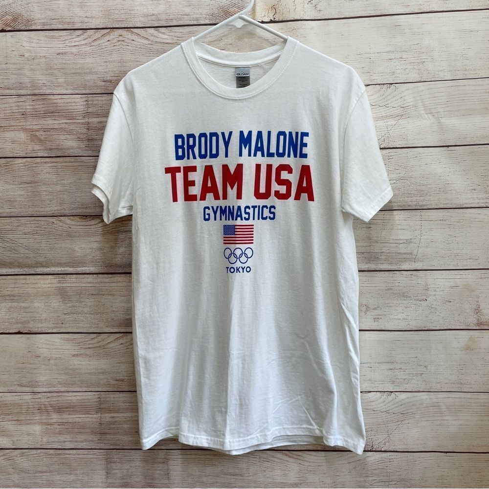 OLYMPICS BRODY MALONE MEN’S GYMNASTICS TOKYO OLYMPICS TSHIRT‎